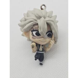 Sanemi Shinazugawa 1' Demon Slayer Deformed Mascot Figure Keychain From Japan